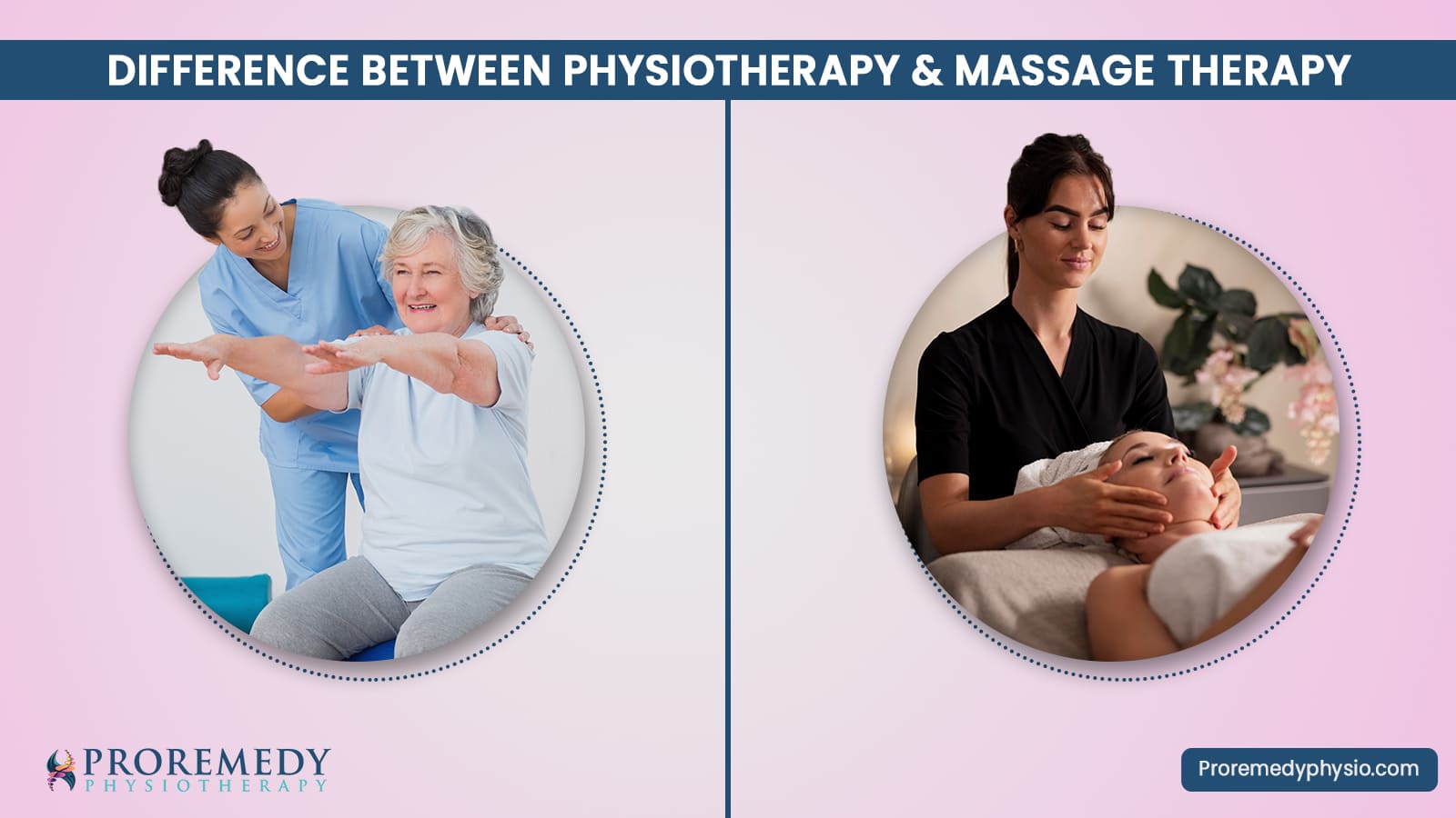 physiotherapy v/s massage therapy