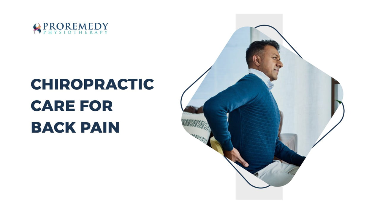 Chiropractic Care For Back Pain: